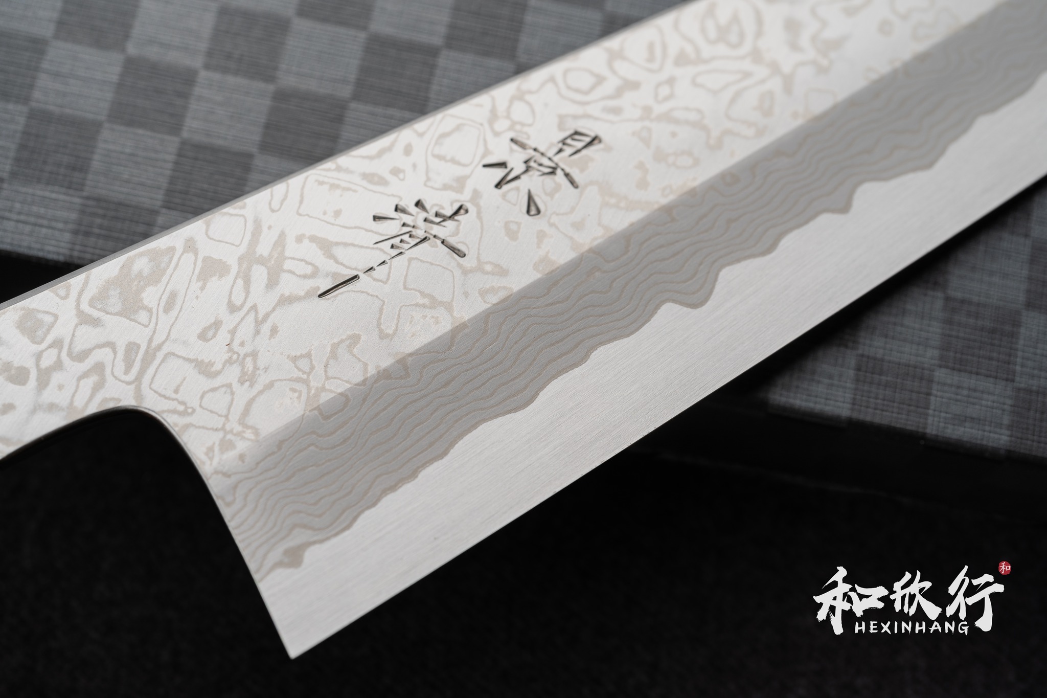 馬場刃物景清青一鋼大馬士革紋和牛刀240mm Kagekiyo Aogami # 1 Gyuto